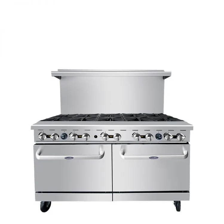 Atosa 60″ Gas Range with Ten (10) Open Burners