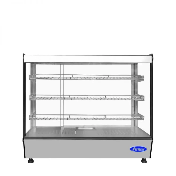 Atosa Countertop Heated Square Display Case (7.1 cu ft)