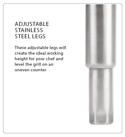 Atosa > 36″ Char Rock Broiler feature