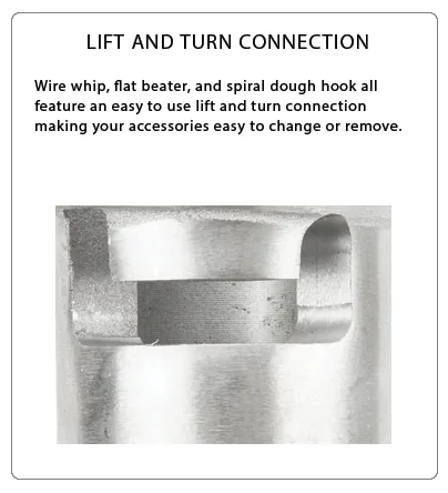 Atosa 10 lb Planetary Mixer feature
