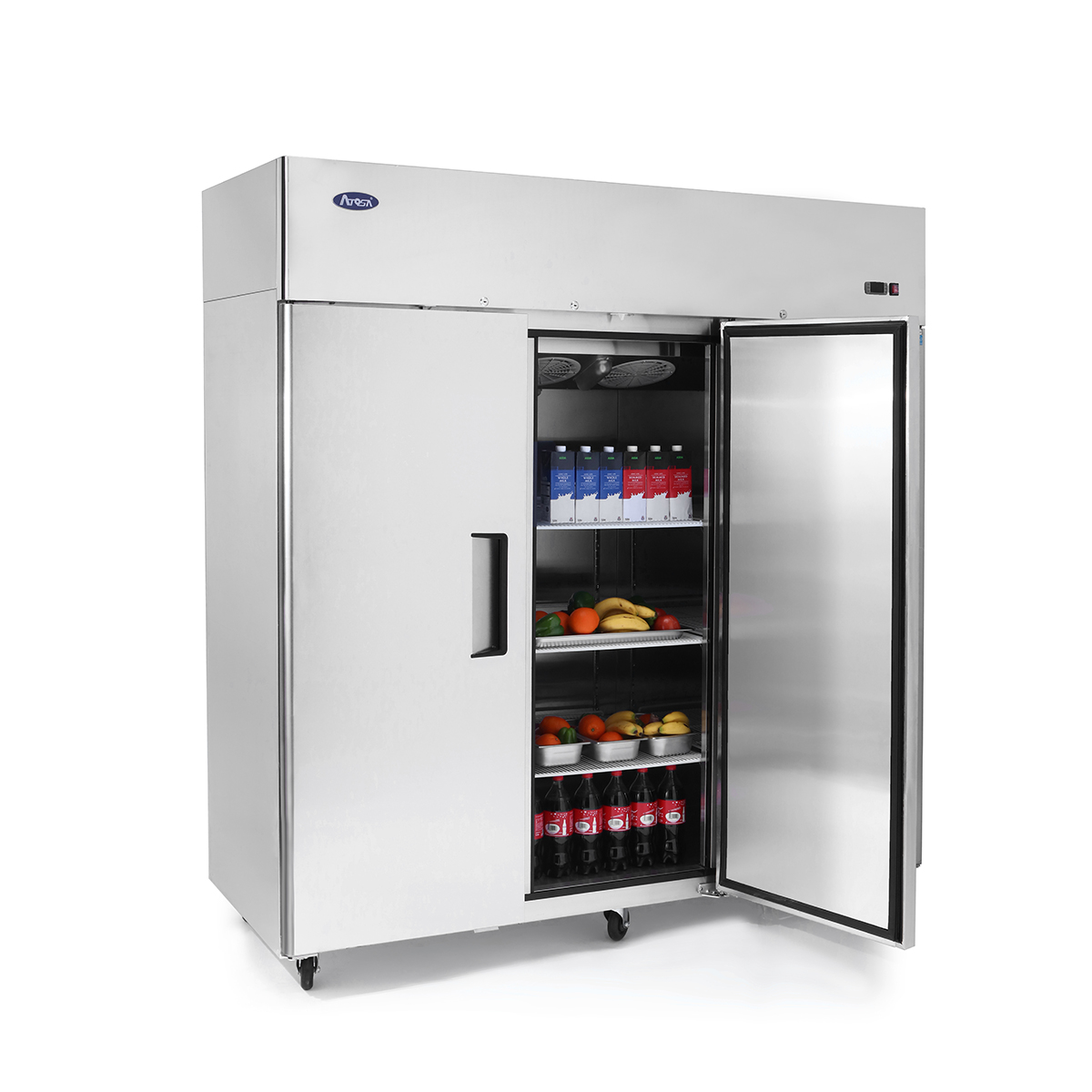 Atosa MBF8006GR - Top Mount Three (3) Door Reach-in Refrigerator - Image 3