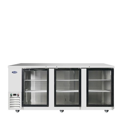 Atosa MBB90GGR with glass doors