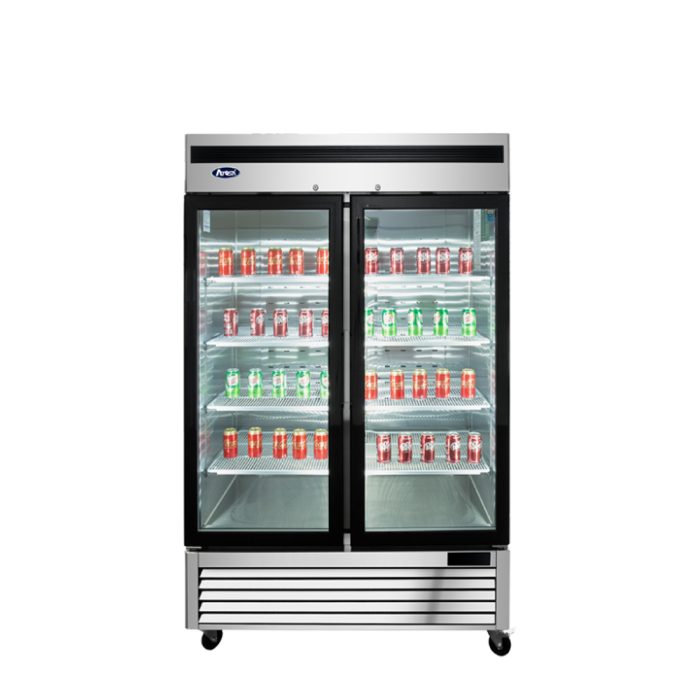 Atosa MCF8703ES - Two (2) Glass Door Reach-in Freezer