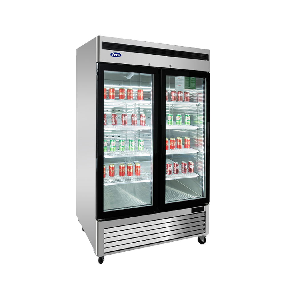 Atosa MCF8703ES - Two (2) Glass Door Reach-in Freezer - Image 2