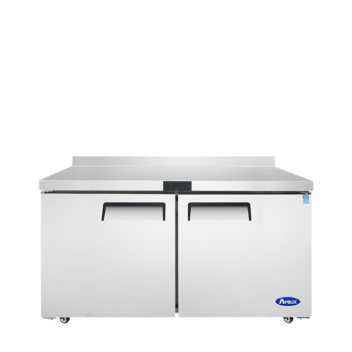 Atosa MGF8410GR - 60″ Worktop Refrigerator with Backsplash