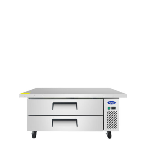 Atosa MGF8452GR - 60″ Refrigerated Chef Base, Extended Top