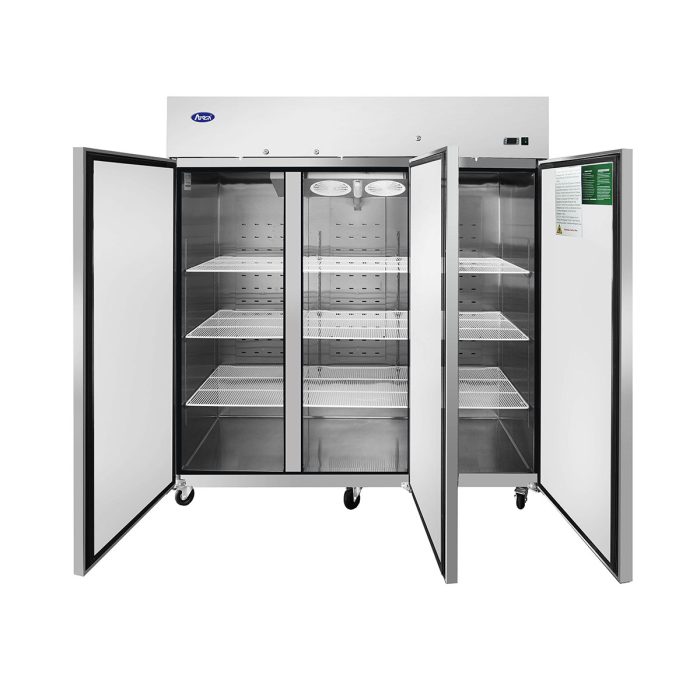 Atosa MBF8006GR - Top Mount Three (3) Door Reach-in Refrigerator - Image 2