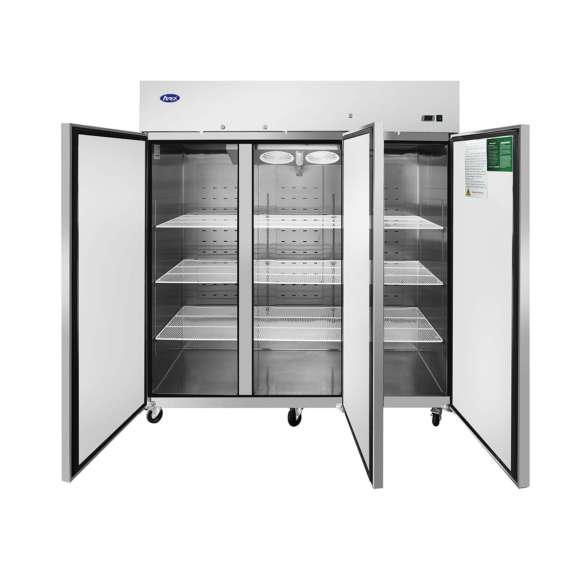 Atosa MBF8006GR - Top Mount Three (3) Door Reach-in Refrigerator - Image 2