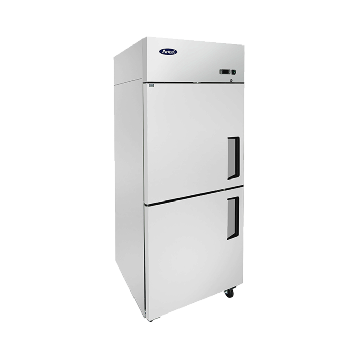 Atosa MBF8010GRL - Top Mount Two (2) Divided Door Reach-in Refrigerator, Left-hand Hinge - Image 2