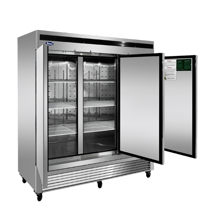 Atosa MBF8508GR - Bottom Mount Three (3) Door Reach-in Refrigerator - Image 2