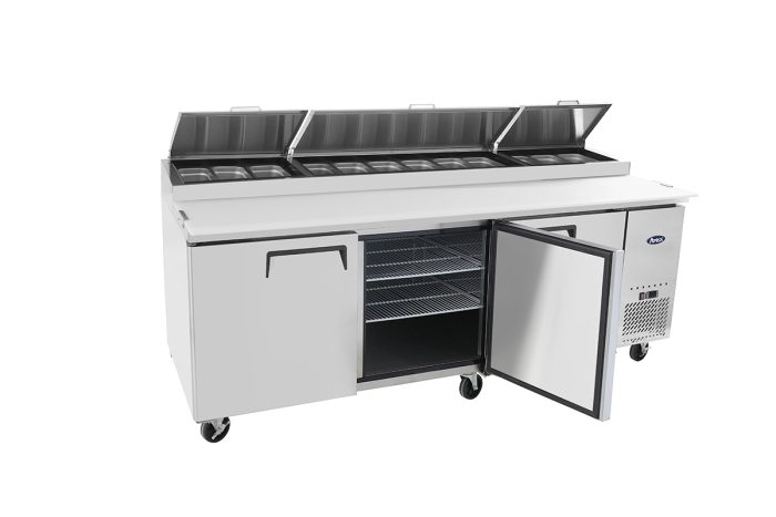 Atosa MPF8203GR - 93″ Refrigerated Pizza Prep. Table - Image 6