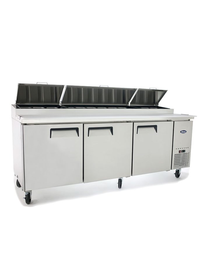 Atosa MPF8203GR - 93″ Refrigerated Pizza Prep. Table - Image 4