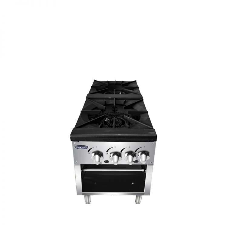 Atosa ATSP-18-2 — Double Stock Pot Stove, Standard Height
