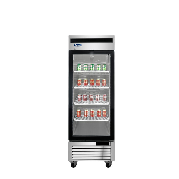 Atosa MCF8705GR - One (1) Glass Door Merchandiser Cooler