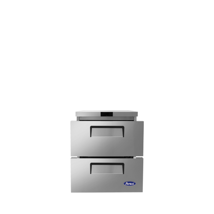 Atosa MGF8415GR - 27″ Two-Drawer Undercounter Refrigerator - Image 2
