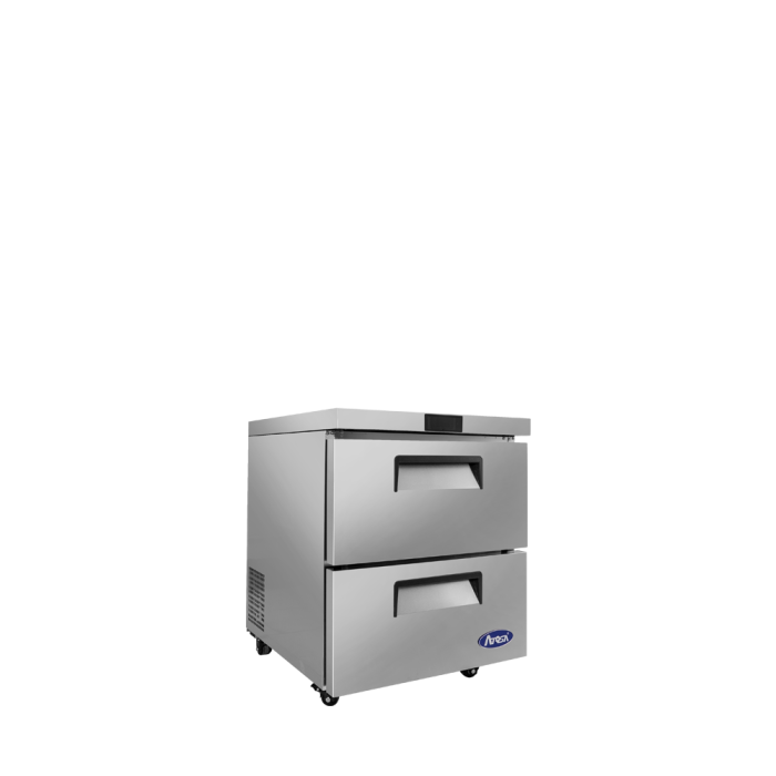 Atosa MGF8415GR - 27″ Two-Drawer Undercounter Refrigerator - Image 5