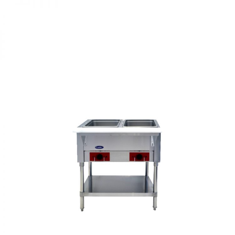 Atosa CSTEA-2C — 2 Open Well Electric Steam Table