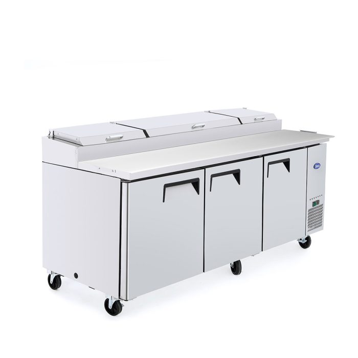Atosa MPF8203GR - 93″ Refrigerated Pizza Prep. Table - Image 3